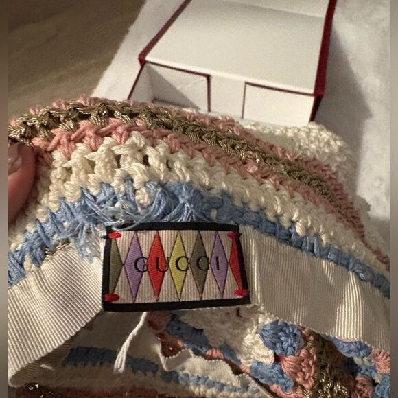 Gucci patterned Knitted Beanie bucket Hat main image 5